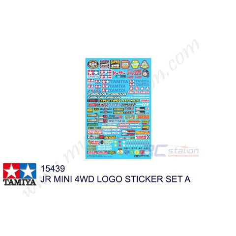 Tamiya #15439 - Mini 4WD Logo Sticker Set A [15439]