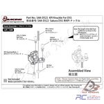 SAK-D522 - KPI KNUCKLE FOR D5S