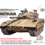 Tamiya Scale Models Tank #35127 - 1/35 Israeli Merkava Main Battle Tank [35127]