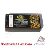 SCORPION LIPO Battery 3400MAH 2S 7.4V 65C 25.16Wh SHORTPACK HardCase Platinum Series #SCPP-PS3400-BLK