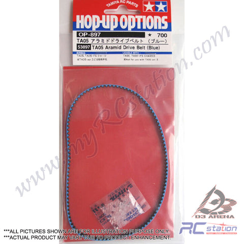 Tamiya #53897 - Tamiya TA05 Aramid Drive Belt Blue [53897]