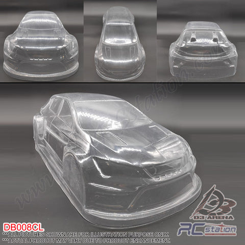 PVC 1/10 Body Shell - Ateca Suv W:200 WB255 - BD008