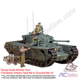 Tamiya Scale Models Tank #35210 - 1/35 British Infantry Tank Mk.IV Churchill Mk.VII [35210]