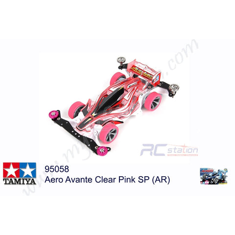 Tamiya #95058 - Aero Avante Clear Pink SP (AR)[95058]