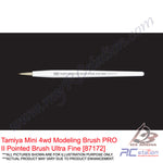 Tamiya Brush #87172 87173 87174 87175 - Tamiya Modeling Brush PRO II Pointed Brush Ultra Fine,Extra Fine,Fine,Small [87172 87173 87174 87175]