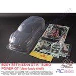 Tamiya Body Shell #51453 - Tamiya RC BODY SET NISSAN GT-R Sumo Power Gt [51453]