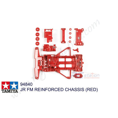 Tamiya #94840 - FM Reinforced Chassis Red [94840]