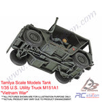 Tamiya Scale Models Tank #35334 - 1/35 U.S. Utility Truck M151A1 "Vietnam War" [35334]