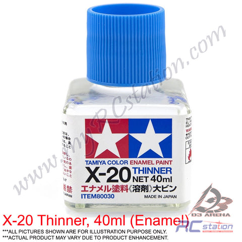Tamiya Enamel X-20 Thinner (40ml) Paint