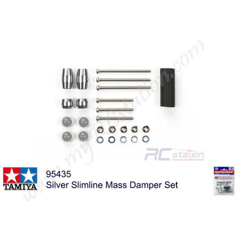Tamiya #95435 - Silver Slimline Mass Damper Set[95435]