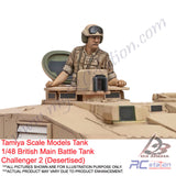 Tamiya Scale Models Tank #32601 - 1/48 British Main Battle Tank Challenger 2 (Desertised) [32601]