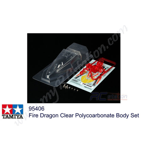 Tamiya #95406 - Fire Dragon Clear Polycoarbonate Body Set[95406]