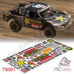 TeamC Racing TS501 Rockstar SC Sticker, 20x40cm