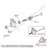 3Racing #T3-01 - Ssk Driveshaft For T3,52MM #T3-01