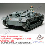 Tamiya Scale Models Tank #25143 - 1/35 German Sturmgeschutz Iii Ausfb W/Aber Pe Parts [25143]