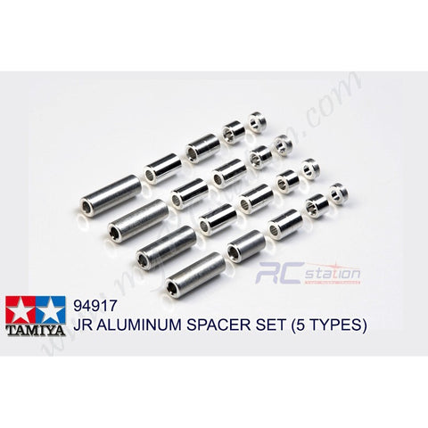 Tamiya #94917 - JR Aluminum Spacer Set (5 Types) [94917]