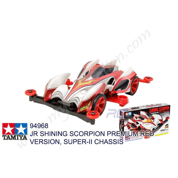 自動車 TAMIYA SHINING SCORPION GOLDEN EDGE Mini 4Wd Shining Scorpion Golden Edge Clear Blue | eBay