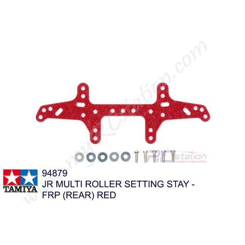 Tamiya #94879 - JR Multi Roller Setting Stay - FRP (Rear) Red [Limited edition] [94879]