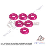 3Racing #3RAC-WFS820/PK - Shock Tower Shim (6pcs) - Pink #3RAC-WFS820/PK
