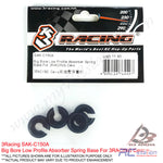 3RACING Cero Big Bore Low Profile Absorber, Spring Base, Ball Cap, Body, Diaphragm, Shaft For 3RACING Cero #SAK-C150