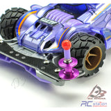 Tamiya #95540 - Lightweight Double Aluminum Rollers (13-12mm/Purple) [95540]