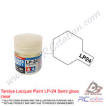 Tamiya Lacquer Paint LP-24 Semi gloss clear [82124]