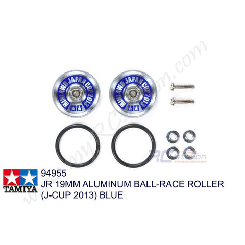 Tamiya #94955 - JR 19mm Aluminum Ball-Race Roller - J-Cup 2013 [94955]