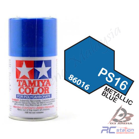 Tamiya #86016 - Color PS-16 Metalic Blue #86016