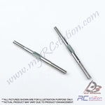 3Racing #3RAC-TR470 - 64 Titanium 4mm Turnbuckle - 70mm(2 Pcs)