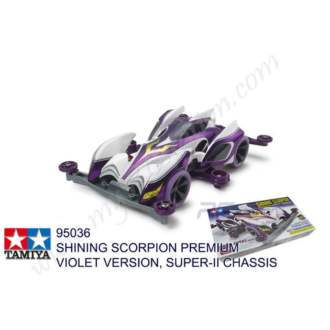 Tamiya #95036 - Shining Scorpion Premium Violet version (Super-II Chassis) [95036]