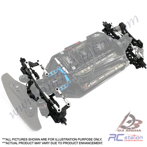 Yeah Racing #TATT-S04 - Yeah Racing Competition Touring Car Upgrade Kit For Tamiya TT02