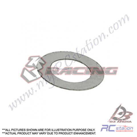 3Racing #3RAC-SW03 - Stainless Steel 3mm Shim Spacer #3RAC-SW03