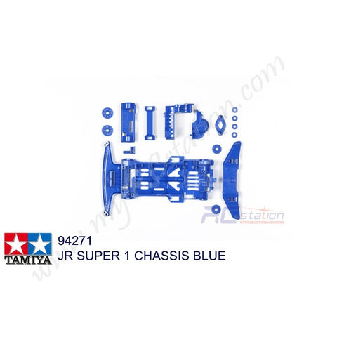 Tamiya #94271 - JR Super 1 Chassis Blue [94271]