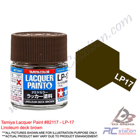Tamiya Lacquer Paint LP-17 Linoleum deck brown [82117]