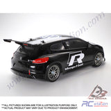 Tamiya TT01 Type-E #47452 - 1/10 R/C Volkswagen Scirocco GT (Black Painted Body) (TT-01 Type-E) [47452]