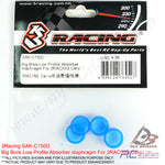 3RACING Cero Big Bore Low Profile Absorber, Spring Base, Ball Cap, Body, Diaphragm, Shaft For 3RACING Cero #SAK-C150