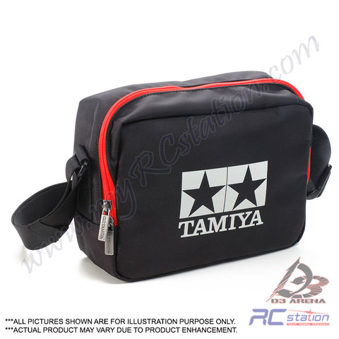 Tamiya #67405 - Tamiya Shoulder Case II Black/Red [67405]