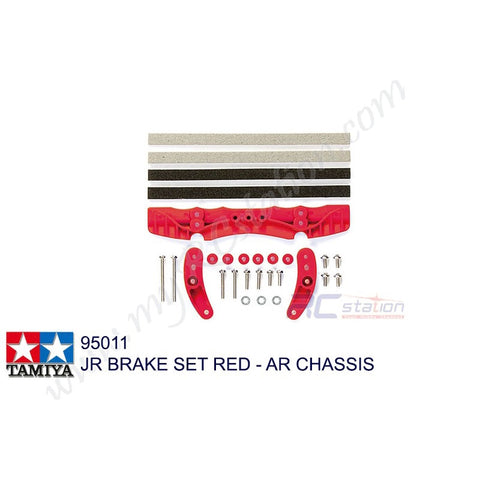 Tamiya #95011 - JR Brake Set Red - AR Chassis [95011]