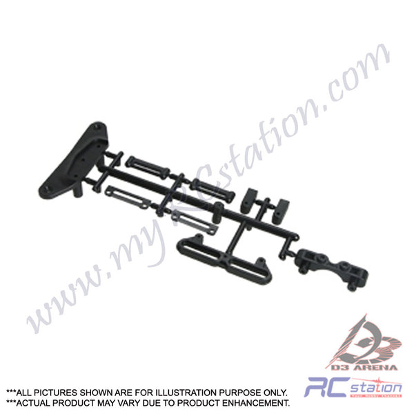 3Racing #TT01-M02 Replacement Plastic Front Bumper – RC