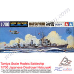 Tamiya Scale Models Battleship #31404 - 1/700 Japanese Destroyer Hatsuyuki [31404]