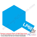 Tamiya Lacquer Paint LP-68 Clear blue [82168]