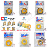 Tamiya - Masking Tape 6mm 10mm, 18mm, 40mm with and without Dispenser 87030 87031 87032 87033 87034 87035 87063
