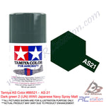 Tamiya AS Color #86521 -  AS-21 Dark green 2 (IJN) WWII Japanese Navy Spray Matt