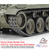 Tamiya Scale Models Tank #35376 - 1/35 U.S. Tank Destroyer M18 Hellcat [35376]