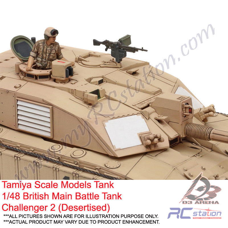 Tamiya Scale Models Tank #32601 - 1/48 British Main Battle Tank Challe ...
