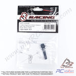 3Racing #3RAC-H2525/BK - Futaba Single Arm 3.0mm V2, Black#3RAC-H2525/BK