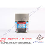 Tamiya Lacquer Paint LP-63 Titanium Silver [82163]