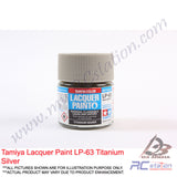 Tamiya Lacquer Paint LP-63 Titanium Silver [82163]