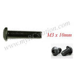 Button Head Cap Screw M3 x 10mm (10pcs) #BTN-M3X10