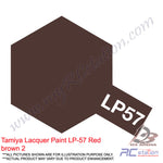 Tamiya Lacquer Paint LP-57 Red brown 2 [82157]
